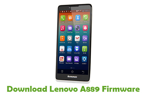 Lenovo a536 software update download